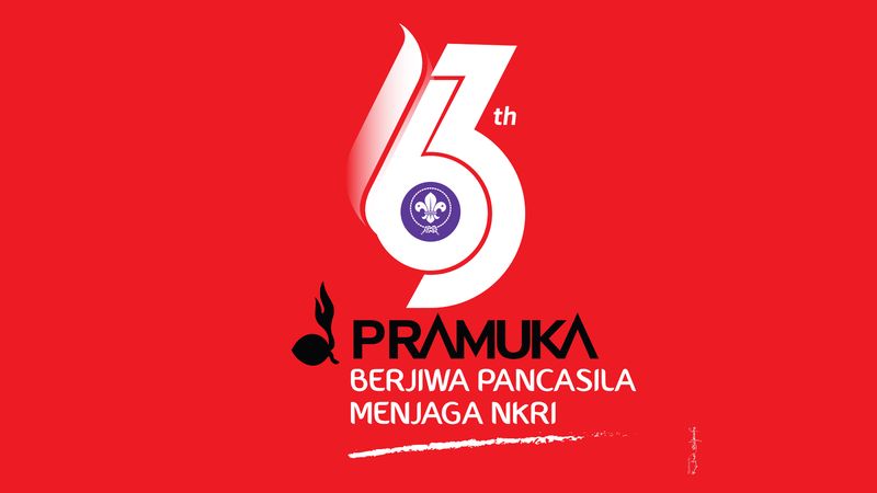 Logo Hari Pramuka ke-63