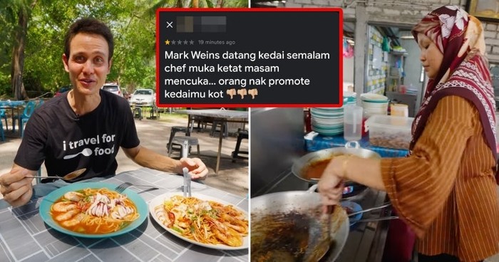 Mark Wiens Cicip Mie Seafood di Penang, Netizen Salfok Penjualnya Jutek