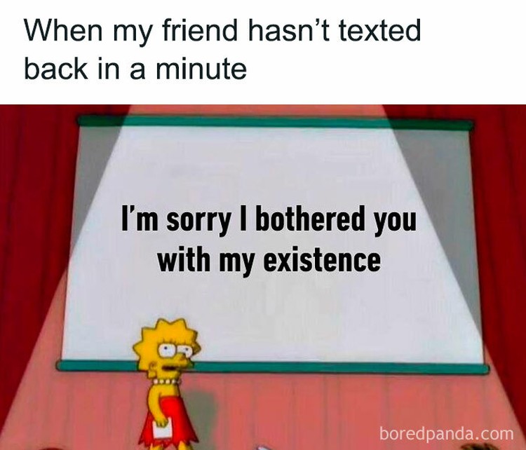 Meme yang Cuma Dimengerti Orang yang Overthinking, Ada Aja yang Dipikirin Jadi orang yang sering overthinking itu nyebelin banget. Diklakson orang aja bisa bikin kepikiran sampai seharian,