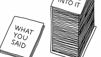 Terlalu banyak interpretasi. Foto: overthinkingang via Bored Panda