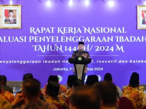 Rakernas Evaluasi, Menaq Yaqut Minta Bahas 6 Upaya Peningkatan Kualitas Haji