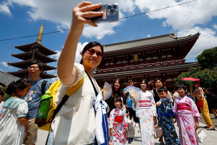Jumlah Turis China Menurun, tapi Jepang Tetap Ramai Wisatawan