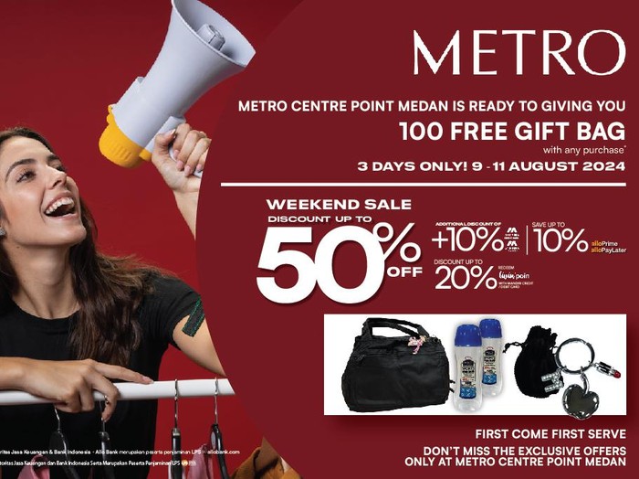 Metro Department Store Diskon di Medan