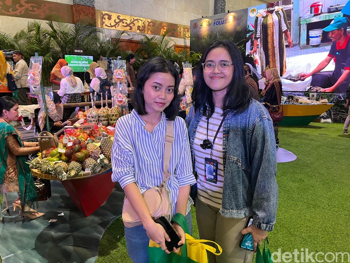 Oki dan Galuh di Festival LIKE 2 (Rumondang N/detikcom)