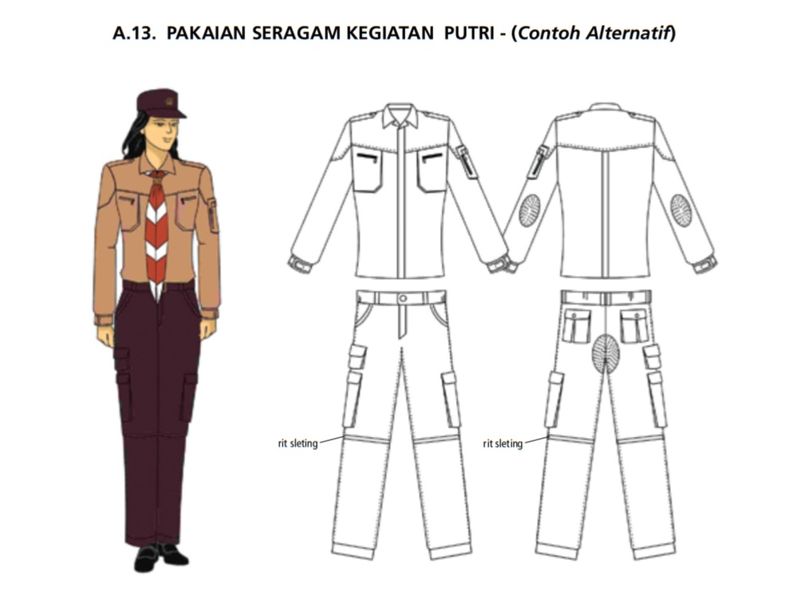 Pakaian seragam pramuka