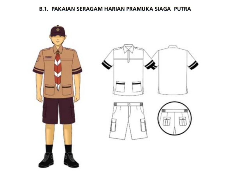 Pakaian seragam pramuka