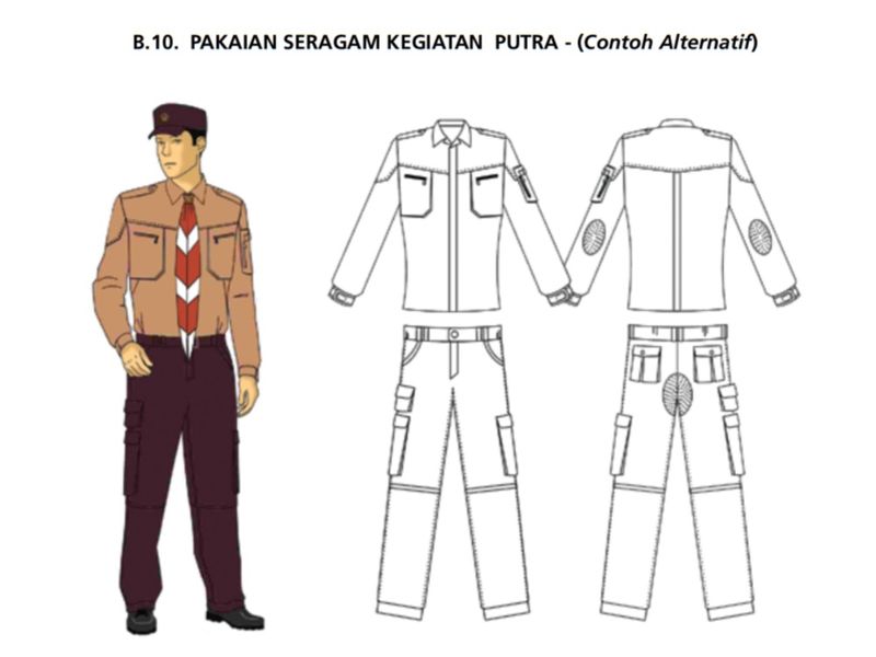 Pakaian seragam pramuka