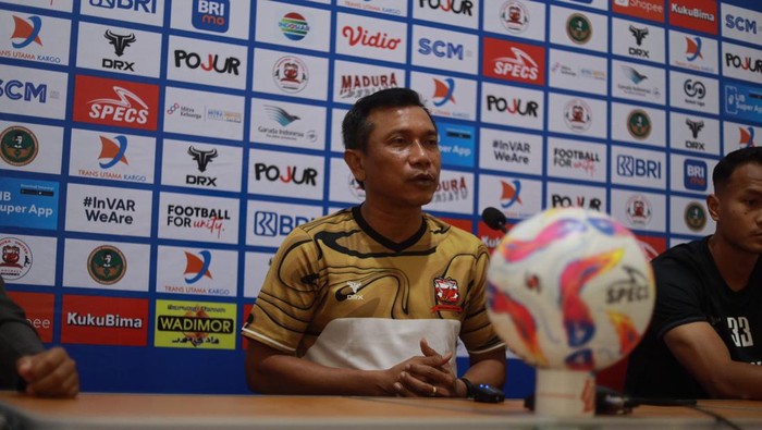 Pelatih Madura United Widodo C Putro