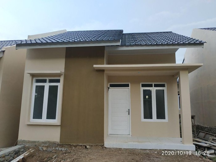 Penampakan rumah di Agraria Tingkeum Residence.