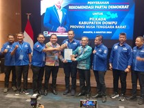 Demokrat Usung AKJ-Sahrul di Pilbup Dompu 2024
