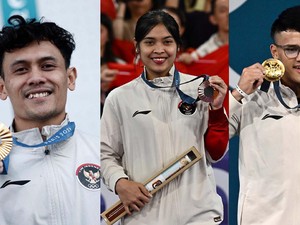 Tiga Atlet Peraih Medali Olimpiade Paris 2024 Dapat Rp 1 M dari Grab