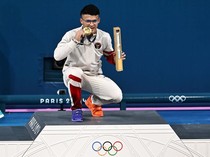 Rizki Juniansyah Sempat Deg-degan, Raih Emas Kemudian