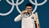 Rizki Juniansyah Sabet Medali Emas Olimpiade 2024