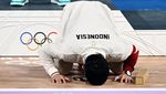 Rizki Juniansyah Sabet Medali Emas Olimpiade 2024