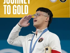 Rizki Juniansyah Peraih Emas di Olimpiade Paris 2024, Mahasiswa Kampus Mana?