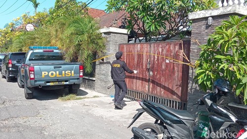 Suasana rumah mantan Bupati Jembrana Ida Bagus Ardana di Jalan Gurita IV Nomor 6, Kelurahan Sesetan, Denpasar, Bali, Jumat (9/8/2024). (Foto: Aryo Mahendro/detikBali)