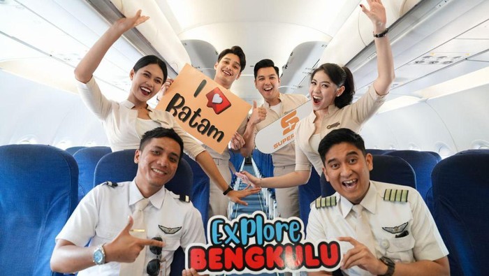 Super Air Jet buka rute baru Batam - Bengkulu pp.