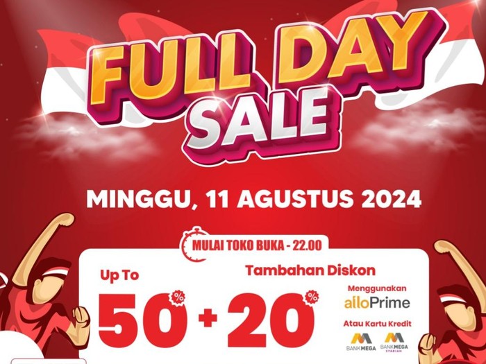 Transmart Full Day Sale 11 Agustus