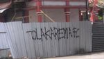 Penampakan Vandalisme Tolak Arema FC di Stadion Soepriadi Kota Blitar