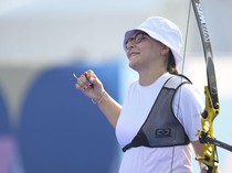 Detik-detik Atlet Panahan Rasakan Tendangan Bayi Sebelum Cetak Nilai Sempurna