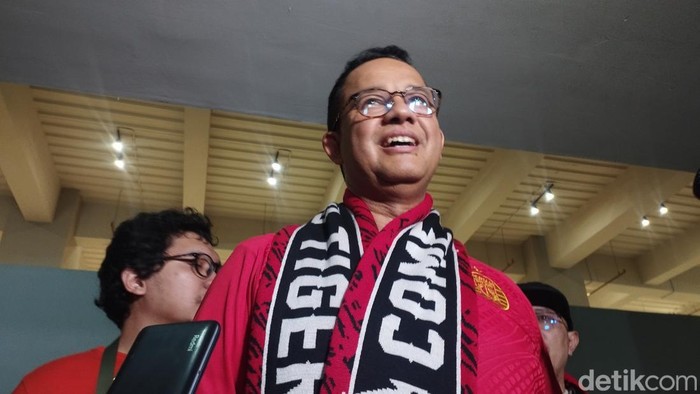 Anies Bawedan saat ditemui di JIS, Jakarta Utara, Sabtu (10/8/2024) malam. Foto: Belia/detikcom