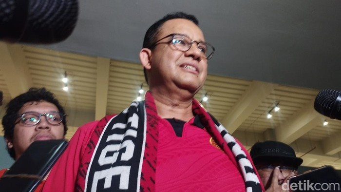 Anies Bawedan saat ditemui di JIS, Jakarta Utara, Sabtu (10/8/2024) malam. Foto: Belia/detikcom
