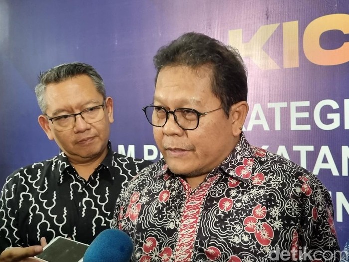 Dewan Eksekutif Badan Akreditasi Nasional Perguruan Tinggi (BAN PT) Prof Ari Purbayanto di Bantul, Sabtu (10/8/2024).