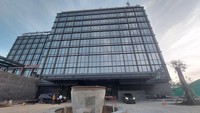 Hotel Nusantara disebutkan sudah mulai beroperasi sebagian dan akan diresmikan pada 17 Agustus mendatang. Untuk progresnya hingga saat ini sudah 90%. Foto: Almadinah Putri Brilian/detikcom