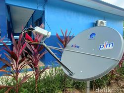 Gacor! Sekolah di IKN Dapat Internet Satelit Satria-1 Tembus 190 Mbps