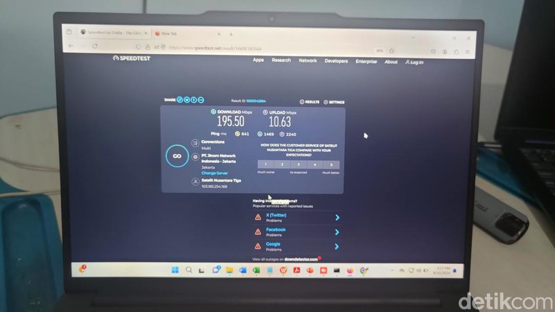 Akses internet di IKN oleh Bakti Kominfo