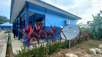 Gacor! Sekolah di IKN Dapat Internet Satelit Satria-1 Tembus 190 Mbps