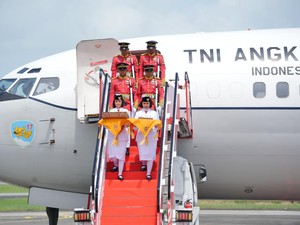 Kirab Bendera Pusaka dari Monas ke IKN Sukses, Istana: Ini Sejarah