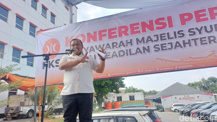 Jubir PKS Muhammad Kholid (Ondang/detikcom).