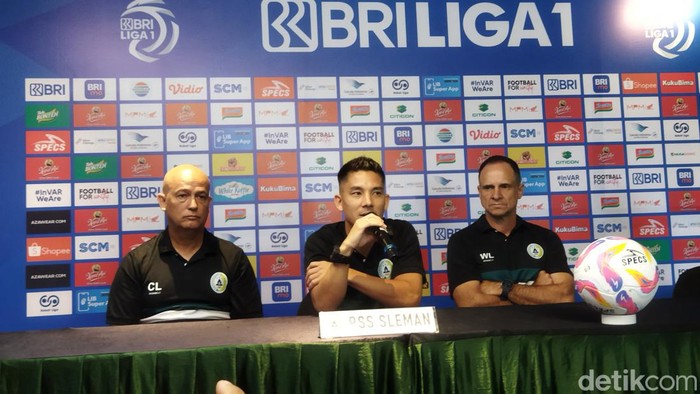 Jumpa pers PSS Sleman