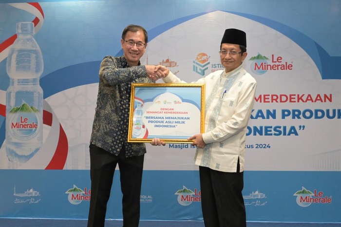 Kerja Sama Le Minerale dan Masjid Istiqlal