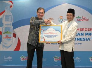 Istiqlal Gandeng Le Minerale, Dukung Produk Asli Milik Indonesia