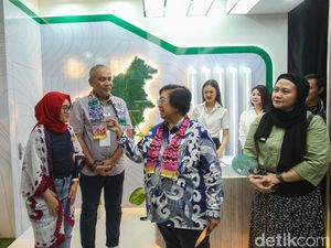 Bumi Resources Paparkan Ini ke Menteri LHK di Booth Festival LIKE 2