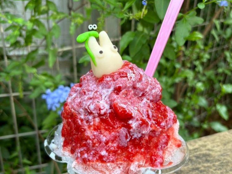 Lucu! Di Kafe Ini Ada Es Serut Segar Bentuk Karakter Ghibli