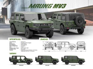 Pindad Maung Mau Dijadikan Mobil Dinas Menteri, Berapa Unit Butuhnya?