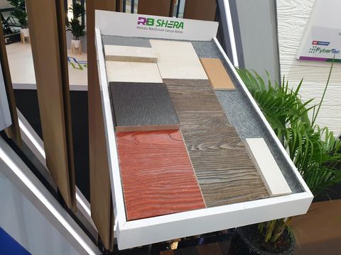 Pameran Wood Composite di IndoBuildTech 2024