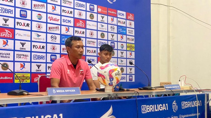 Pelatih Madura United Widodo C Putro