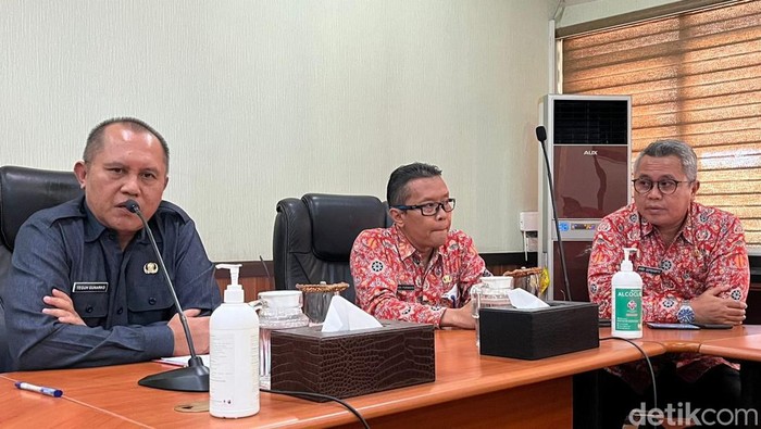 Pernyataan pers Sekda Kabupaten Mojokerto soal pelantikan 2 kadis.