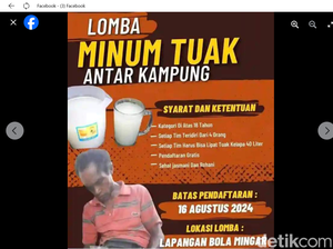 Viral Pamflet Lomba Minum Tuak di Lembata, Kades: Itu Tidak Benar!