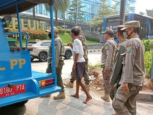 695 PPKS Terjaring Razia Satpol PP DKI, Terbanyak Pak Ogah