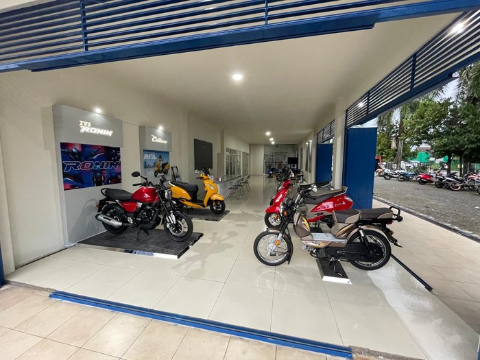TVS Motor Company Indonesia (TMCI) buka dealer di Banjarbaru, kalimantan Selatan.