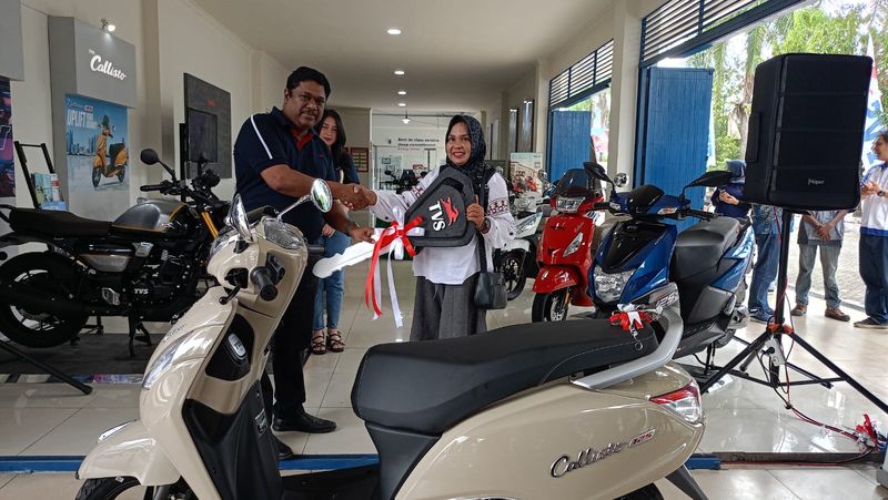 TVS Motor Company Indonesia (TMCI) buka dealer di Banjarbaru, kalimantan Selatan.