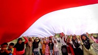 Aksi itu untuk menanamkan semangat kemerdekaan dan cinta tanah air.