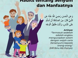 Hadits tentang Senyum dan Manfaatnya
