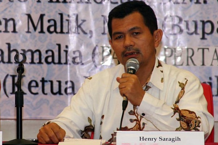 Ketua Umum Serikat Petani Indonesia (SPI) Henry Saragih