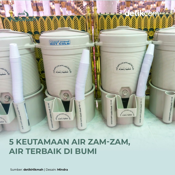 Keutamaan air zam zam